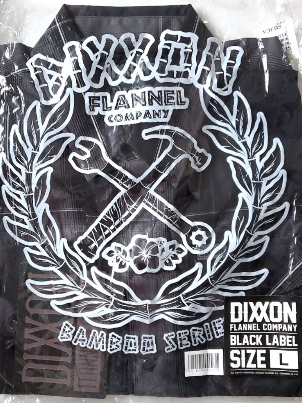 Dixxon Flannel BLACK LABEL Bamboo Short Sleeve Shirt - Men's L - Picture 6 of 8